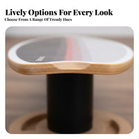 Long-Lasting Wood Construction Wooden Balance Board Versatile Training Roller Balance Board High Weight Capacity Core Strength Instructor for Surfers, Skiers, Athletes, Home Gym, Office
