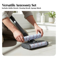 3 Pieces Main Brush Head Replacement Easy to Install for Hard Floors