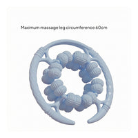Textured Rollers Double-Layer Roller Leg Massager Surrounding Loop Leg Massager Curved Handles