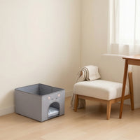Cat Litter Enclosure Easy-Topet Hygiene Supply Removable for Travel