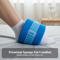 Foot Elevator Cushion Skin-Comfortable Foot Elevator Raise Pillow Breathable Textile Ankle Raise Pillow for Bedridden Patients, Elderly, Bed Rest