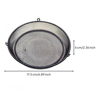Metal Mesh Bird Feeder Tray Black Outdoor Pet Supply Easy to Clean