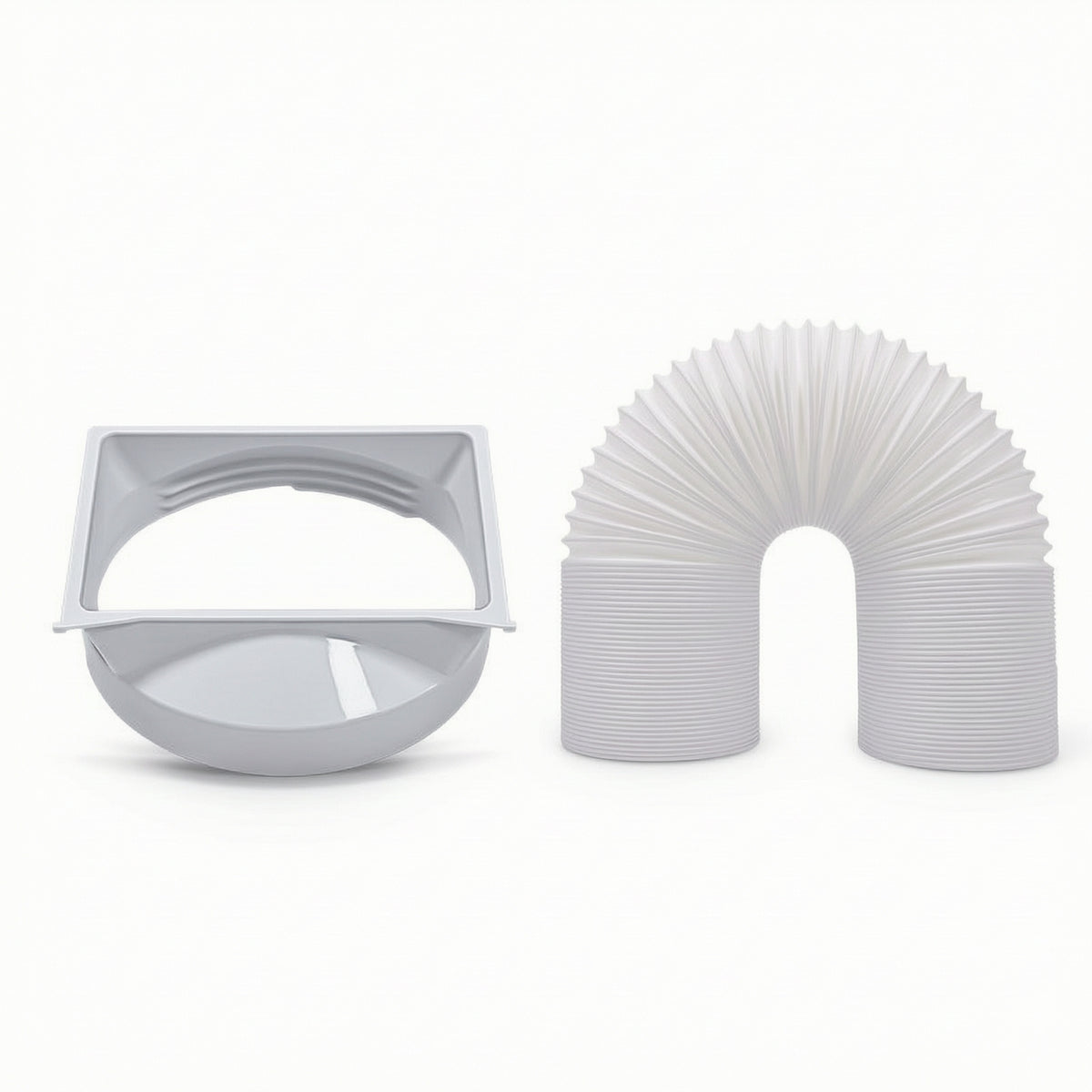 Portable Air Conditioner Exhaust Hose Adapter Compatible Exhaust Tube Fitting Airtight