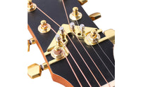Electroplated Guitar String Guide with Rollers Easy to Install Roller String Guide Long-Lasting Lightweight for Guitarists