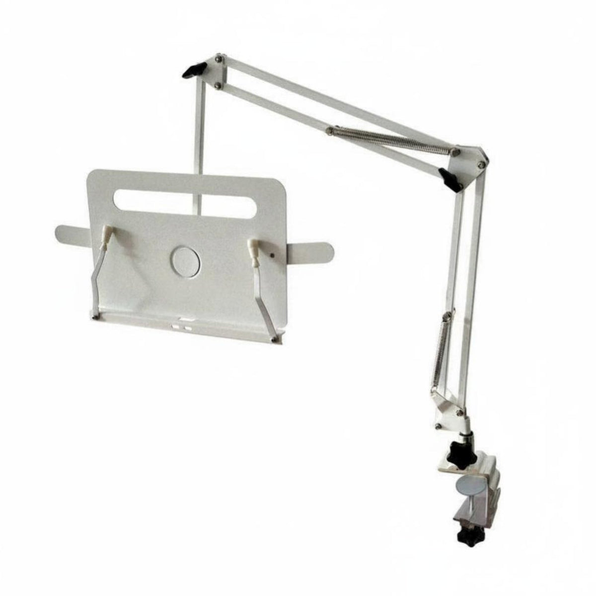 Adjustable Arm Book Stand Ergonomic Design Adjustable Desk Clamp Book Stand Space-Saving Clamp-on Reading Holder for Kids