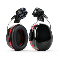 Safety Earmuffs with Helmet Attachment Industrial Earmuffs with Helmet Attachment Ear Defenders Noise Reduction