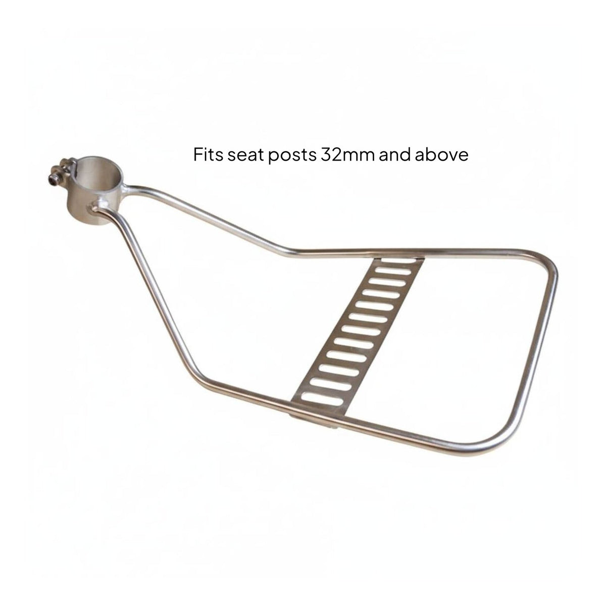 Sturdy and Long-Lasting Cycle Rear Rack Universal Fit Bike Rear Rack Easy Installation Stainless Steel Bike Carrier Minimalist Design for Commuting