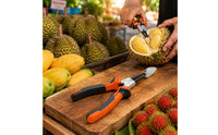 2 Pieces Easy to Use Durian Opener Labor Saving Durian Splitter Ergonomic