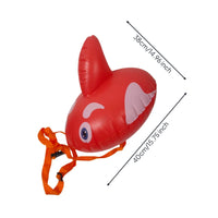 Adjustable Inflatable Buoyancy Aid with Strap Cute Swimming Buoyancy Aid Portable Water Toy Colorful for Teens