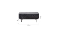 Slender Legs Low Cabinet Frame Structure Furniture Flat Top