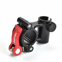 Aluminum Alloy Quick Release Tray Clamp Anti-Vibration Fishing Chair Box Mount Adjustable Diameter Universal Fishing Chair Bracket for Anglers