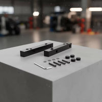 2 Pieces Headrest Bracket CNC-Machined Bracket with Mounting Hardware Headrest Holder Bolt-on Long-Lasting for Car Owners