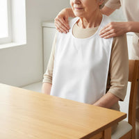 Elderly Feeding Bib Protects From Spills & Stains Washable Adult Bib Lightweight & Breathable Reusable Mealtime Protector for Nursing Homes