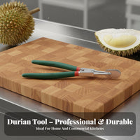 Durian Opener Easy to Use Durian Opening Pliers Sturdy Manual Fruit Opener for Home Cooks, Chefs, Restaurant, Supermarket, Parties