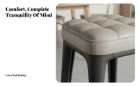 Stackable Molded Plastic Side Chair Minimalist and design Household Furniture Thickened Construction stackable Seat Modern Design for Restaurant Owners, Office Managers, Dining Room, Kitchen, Classroom, Balcony