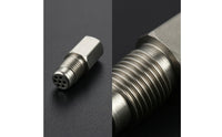 Adapter with Holes Stainless Steel Spacer Standard Thread Car Enthusiasts, Automotive Repair, Engine Bay Maintenance