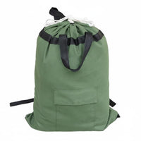 Long-Lasting Canvas Travel Duffel Multi-Purpose Heavy Duty Canvas Duffle Rugged Large Capacity Cylindrical Bag Shockproof for Travelers, Hikers, Campers, Outdoor, Camping