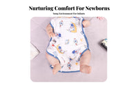 Antipush-away Design Sleeveless sleep bag Breathable Sleeveless Sleepsuit with Legs Lightweight infant nightwear Soft for Newborns, young children, Summer evenings, nightmoment, rest period moment, Nursery