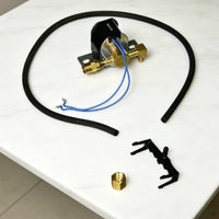 Solenoid Actuator Kit Electrical Connector Wires Electromagnetic Actuator Set Unidirectional Stream Industrial Part for Repair