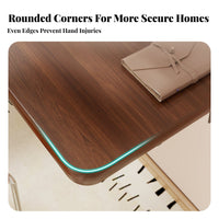 Foldable Design Foldable vertical surfaceMounted Table Sturdy backing vertical surfaceMounted d-ropflap Table adaptable Space-Saving Furniture adaptable for Students, Apartment Dwellers, homeowners, Small areas, Home Office, Balcony, Bedroom