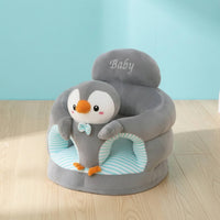 Baby Learning Seat Cushioned Soft Baby Chair Infant Back Support Floor Chair Supportive Toddler Floor Seat Comfortable
