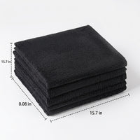 Microfibre Cloth 40x40cm and Dish Cloths, Lint Cloth for Car and Home, 300 GSM Warp Knit for Cleaning and Quick-Dry Use