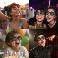 Honeycomb Bee Novelty Glasses for Parties and Costumes