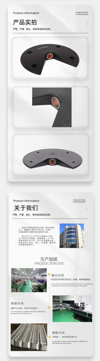 Road Surface Monitoring Deformation Prism Flat Road Tunnel Monitoring Accessory