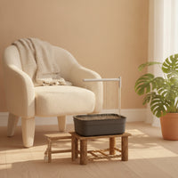 Bird Bath with Shower Spacious Bird Bath with Running Water Continuous