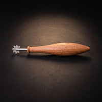 Clay Stamping Tool with Stainless Steel Head Rotatable for Surface Decoration