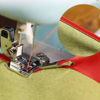 Edging Presser Metal Attachment Bias Tape Binder Presser Foot Compatible Attachment for Hobbyists, Hemming