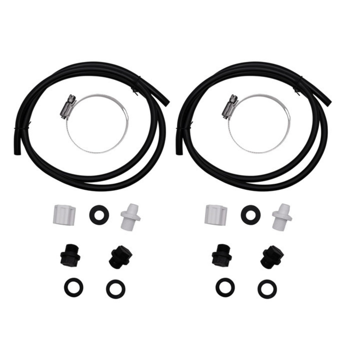 Pool Saddle Fitting Kit Threaded Pool tube Connector with Clamp Ribbed for Maintenance Technicians