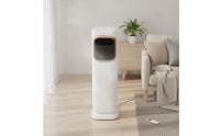 Floor-Standing Evaporative Air Cooler with Distant Control Space-Saving Vertical Air Cooler Wide-Angle Mist Fan Smart for Bedroom