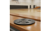 Secure Fit Basketball Scoring Training Disc Comfortable Basketball Scoring Aid Round Sports Equipment Quick for Individual Exercises