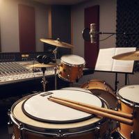 Snare Drum Overtone Control Pad Easy to Install Snare Drum Dampener Percussion Accessory for Drummers, Studio Artists
