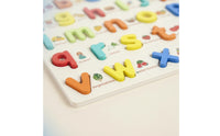 Early Learning Board with 3D Pieces Educational Puzzle Board Sensory Wooden Puzzle Fine Motor for Preschoolers