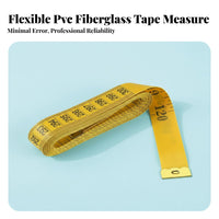 seamstress's Tape Measure Double Scale 120 Inch Flexible Ruler Flexible Measuring Tape Thickened Design Sewing Supply Clear
