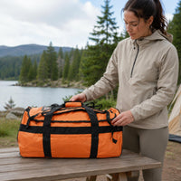 Travel Duffel Backpack Buckle Hardware Outdoor Travel Backpack Multiple Pockets