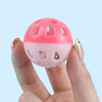 Parrot Bell Toy and Bell Ball, Parakeet Ball for Budgie and Cockatiel, Fun Parrot Cage Accessories for Birds