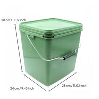 15L Fishing lure Bucket   Portable Boilies Bucket with handle Heavy Duty for Camping