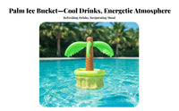 PVC Inflatable Palm Tree Cooler Portable Inflatable Palm Tree Drink Holder for Outdoor Parties