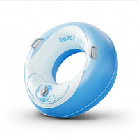 Double-Handle Swim Donut with Handles Comfortable Pool Buoy with Handles Jumbo Inflatable Pool Tube Deluxe for Swimmers, Beach