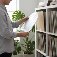 100 Pieces Anti Static Inner Sleeve Shielding for Home Listening