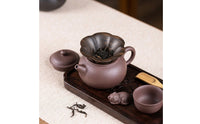 Wooden Tea Strainer Woodgrain Tea Strainer with Petal Shape Traditional