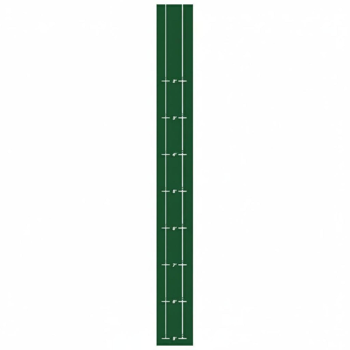 Portable Putting Practice Mat Long-Lasting Golf Putting Mat Non-Slip Backing Distance Markers for Golfers, Beginners, Office, Home