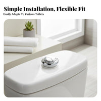 Toilet Flush Push Button Replacement Part Bathroom Hardware for DIY hobbyists