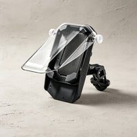 Waterproof Motorcycle Phone Mount Anti-Vibration Motorcycle Phone Holder Shock-Resistant Shockproof for Motorcyclists