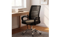 Ergonomic Mesh Office Chair Height Adjustable Mesh Desk Chair Swivel Furniture Ventilated for Students