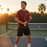 Rounded Rectangular Pickleball Paddle with Perimeter Guard Non-Slip Textured Pickleball Paddle