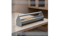 Aluminum Alloy Pigeon Feeder Trough Sturdy Pigeon Feeder Heavy Duty for Bird Keepers
